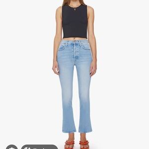 Mother Tripper Ankle Jeans